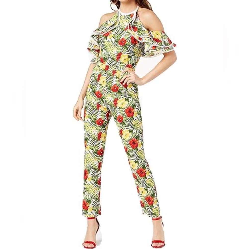 XOXO Floral Jumpsuit. Size-L